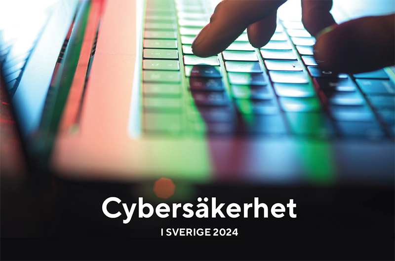 omslagsbild rapport Cybersäkerhet i Sverige 2024